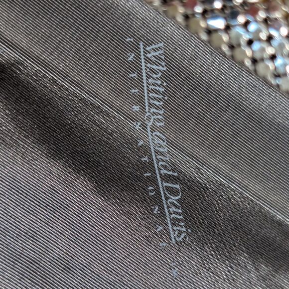 Vintage Whiting & Davis Silver Mesh Clutch - Picture 6 of 6